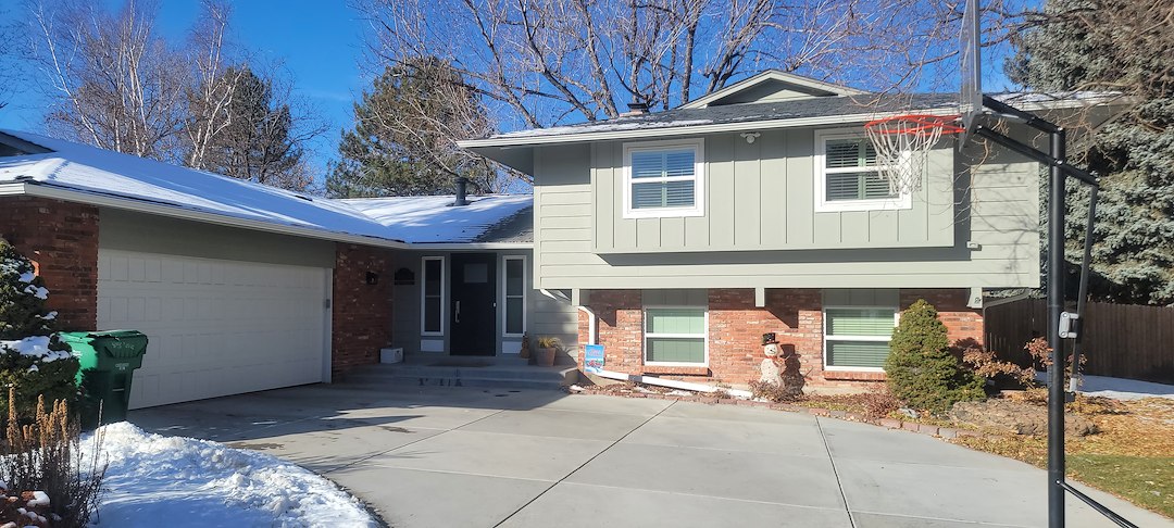 Primary bathroom and custom closet design upgrade. Denver CO , Hampton South, Denver Tech Center neighborhood